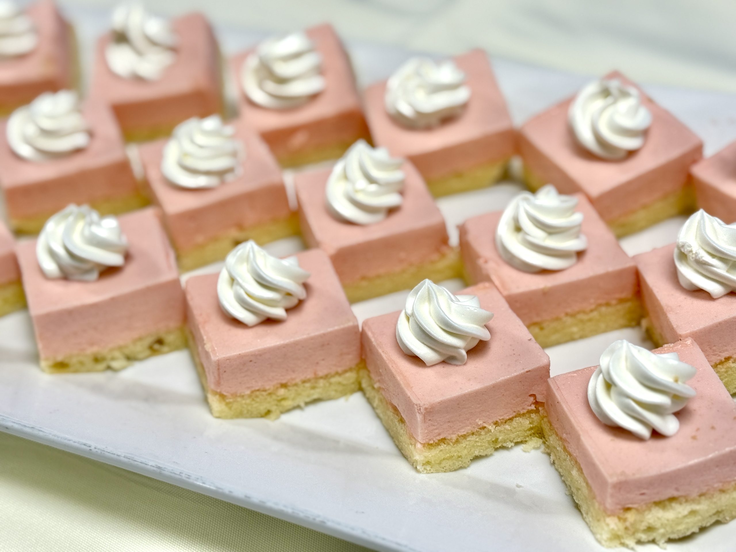 Guava chiffon dessert