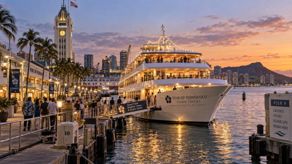 Where Do Oahu Dinner Cruises Depart From?